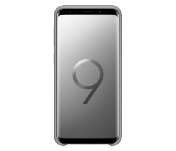 Etui Silicone Cover do Samsung Galaxy S9 szare - 405918 - zdjęcie 4
